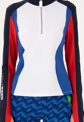 Kadın Lacivert Dik Yaka Sweatshirt - 50291462008