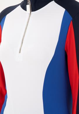 Kadın Lacivert Dik Yaka Sweatshirt - 50291462008