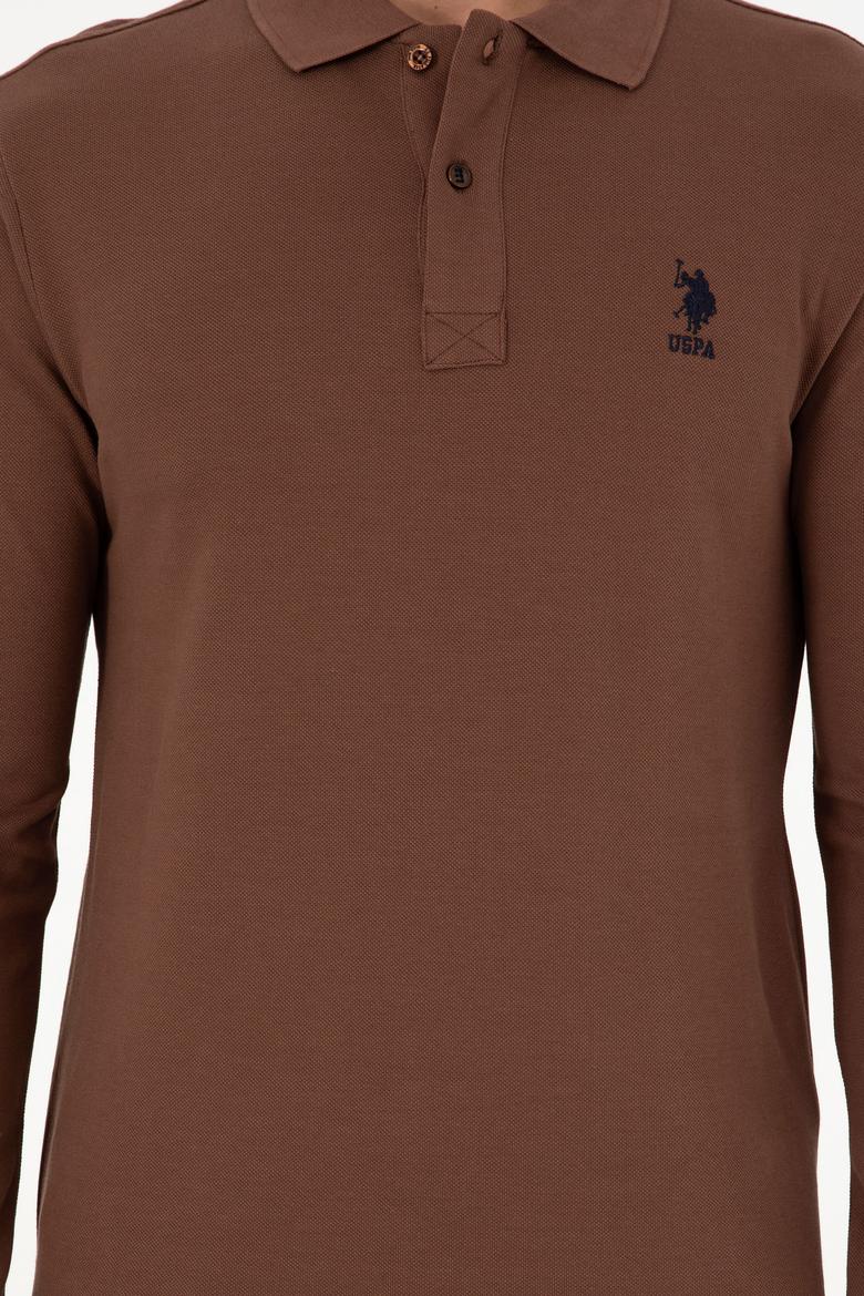 Erkek Kahverengi Basic Sweatshirt - 50289060150