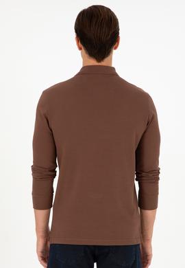 Erkek Kahverengi Basic Sweatshirt - 50289060150