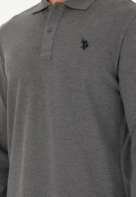 Erkek Antrasit Melanj Basic Sweatshirt - 50289051087