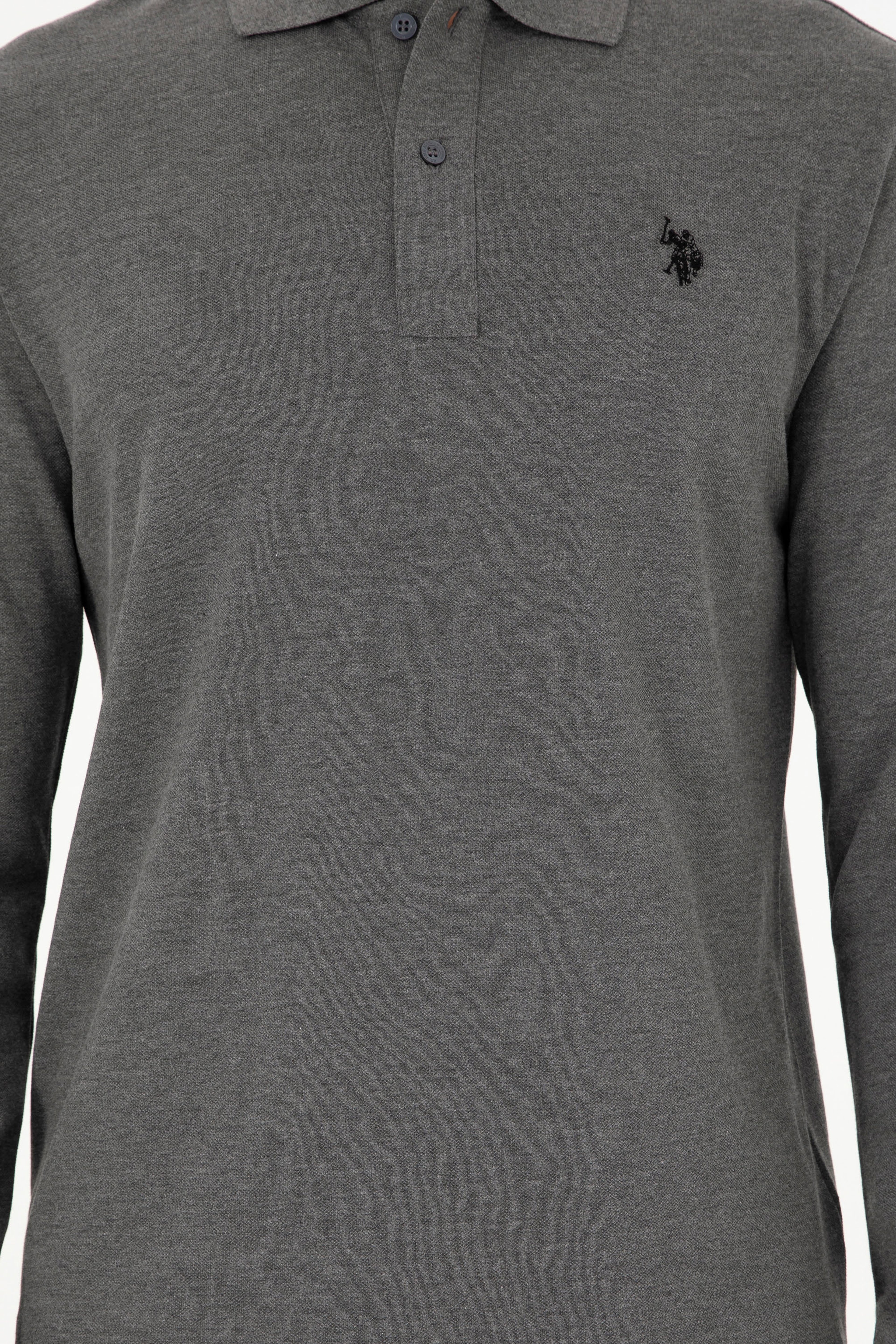Erkek Antrasit Melanj Basic Sweatshirt - Image 6