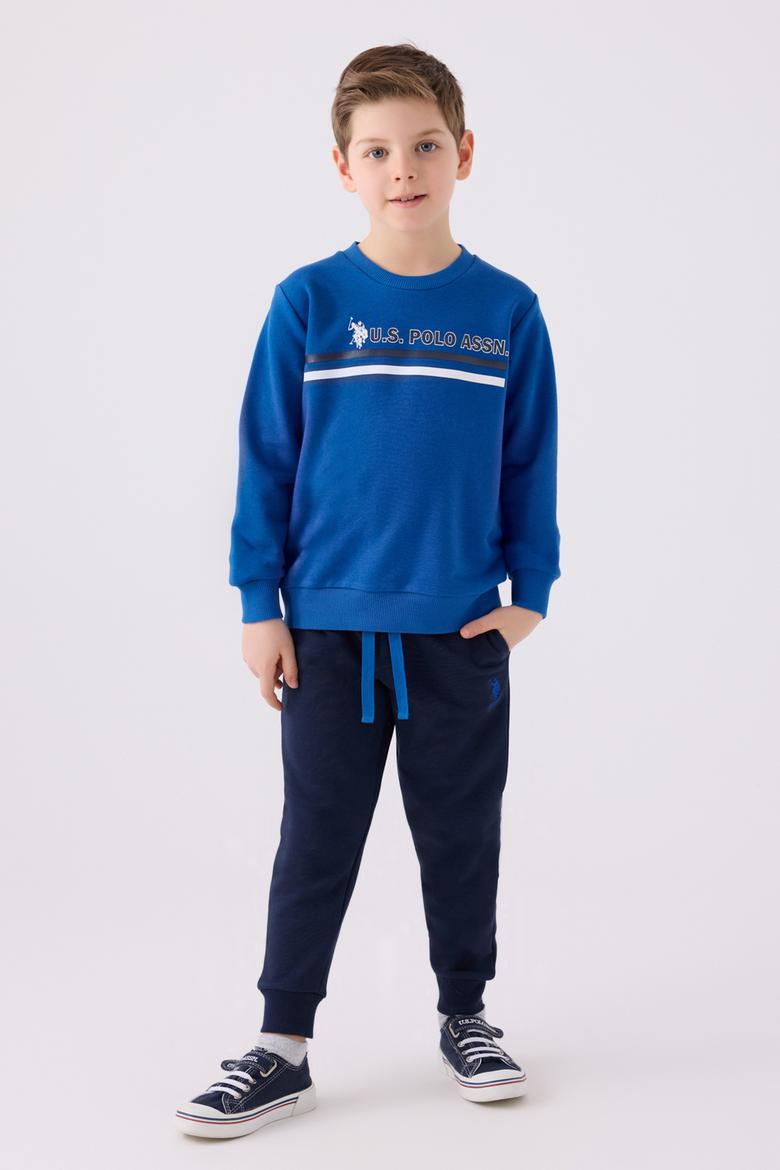 Erkek Çocuk Kobalt Mavi Pijama Takımı