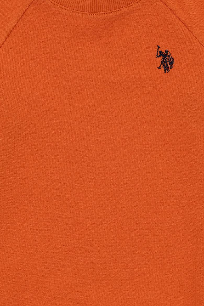 Erkek Çocuk Tarçın Basic Bisiklet Yaka Sweatshirt - 50293633067