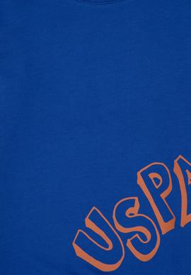 Erkek Çocuk Saks Bisiklet Yaka Sweatshirt - 50293617028