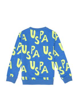 Erkek Çocuk Kobalt Bisiklet Yaka Sweatshirt - 50293634031