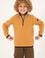 Erkek Çocuk Yarım Fermuarlı Camel Polar Sweatshirt