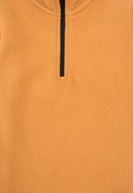 Erkek Çocuk Yarım Fermuarlı Camel Polar Sweatshirt - 50298060044