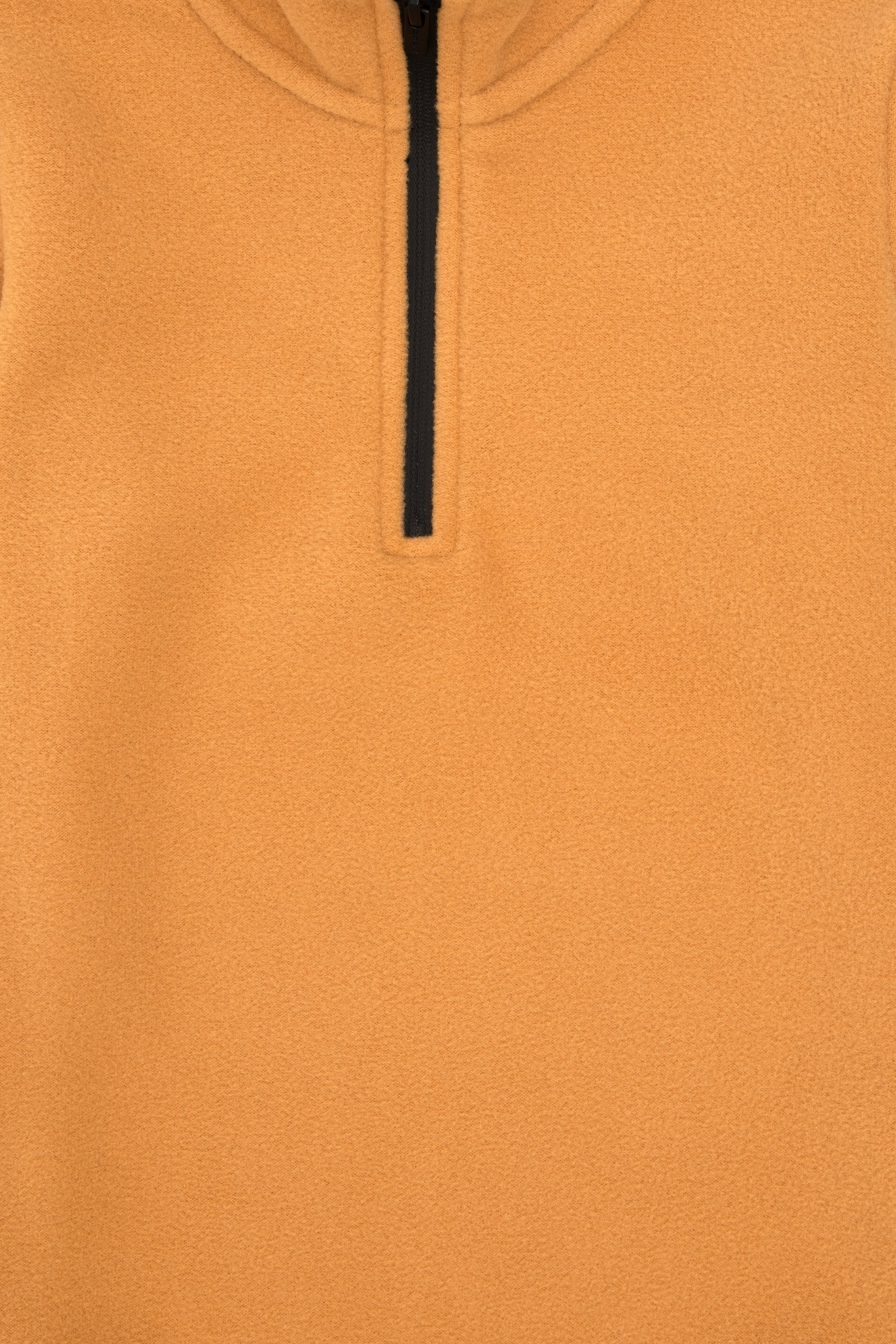 Erkek Çocuk Yarım Fermuarlı Camel Polar Sweatshirt - Image 5