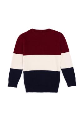 Erkek Çocuk Lacivert Bisiklet Yaka Kazak - 50295544008