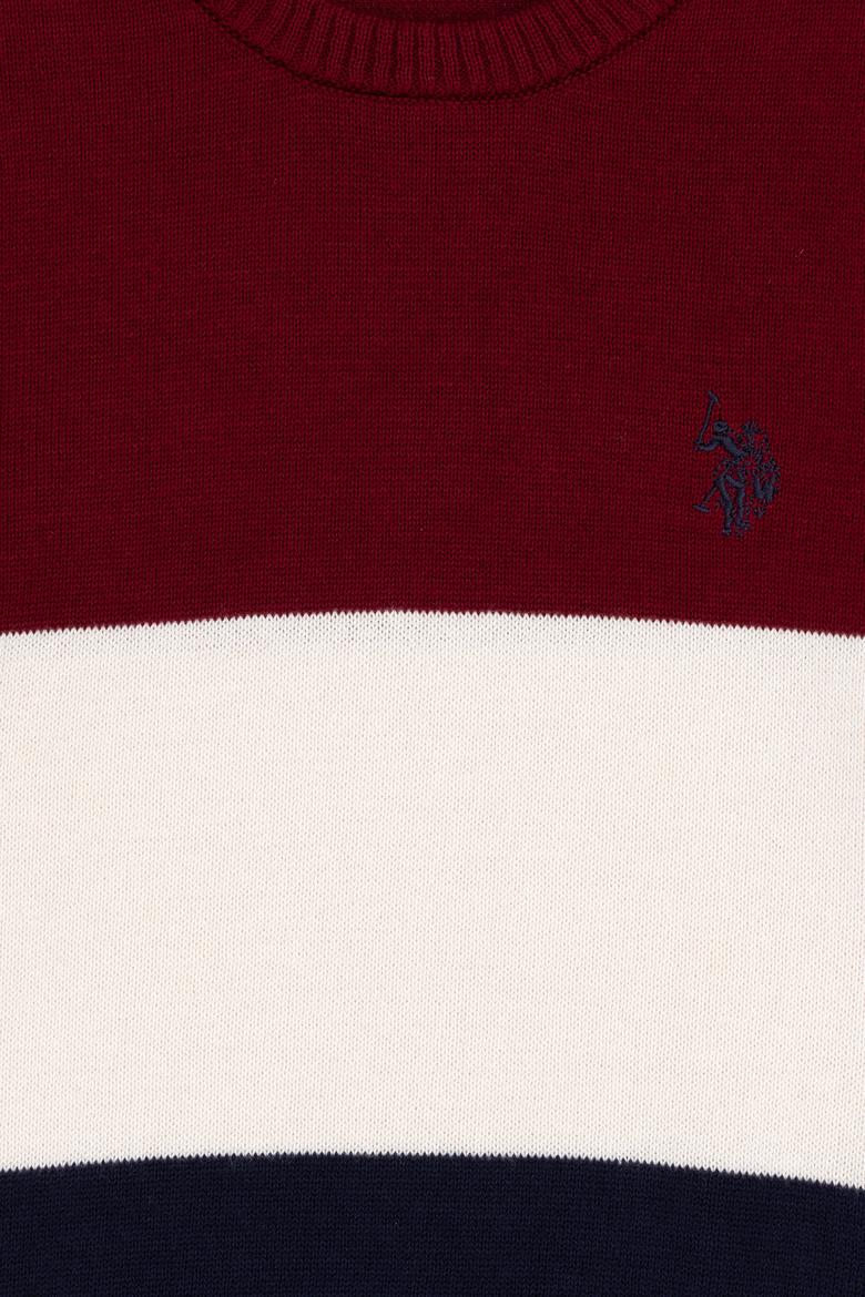 Erkek Çocuk Lacivert Bisiklet Yaka Kazak - 50295544008