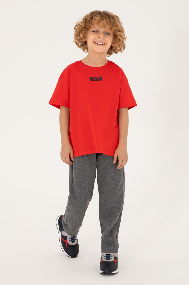 Erkek Çocuk Antrasit Melanj Eşofman Altı