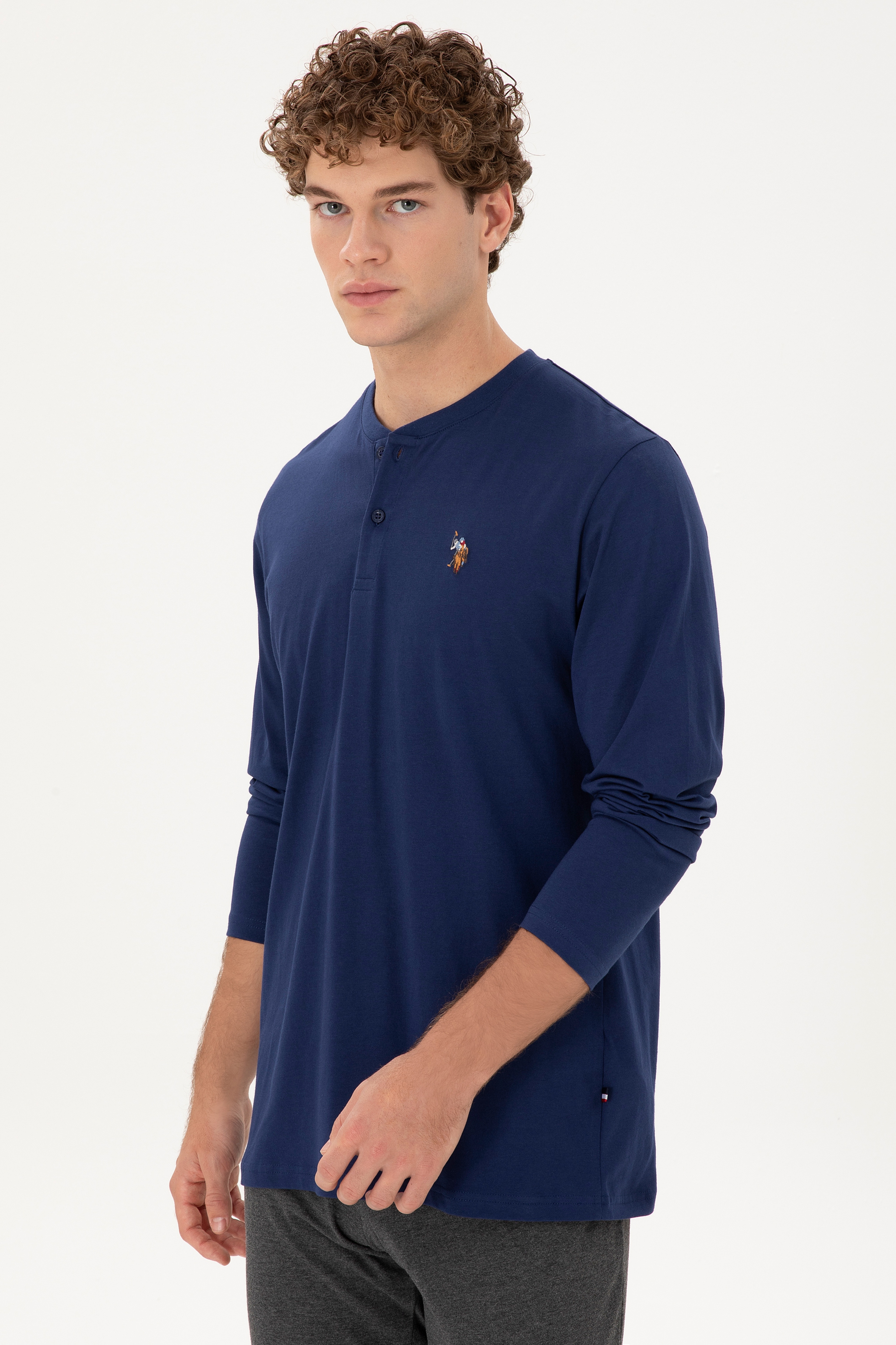 Erkek Lacivert Pijama Takımı - Image 3