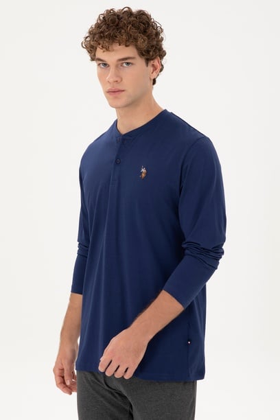 Erkek Lacivert Pijama Takımı