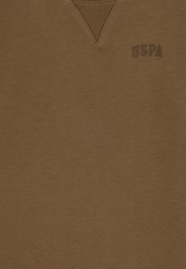 Erkek Çocuk Haki Basic Bisiklet Yaka Sweatshirt - 50295151026