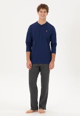 Erkek Lacivert Pijama Takımı - 50301731002