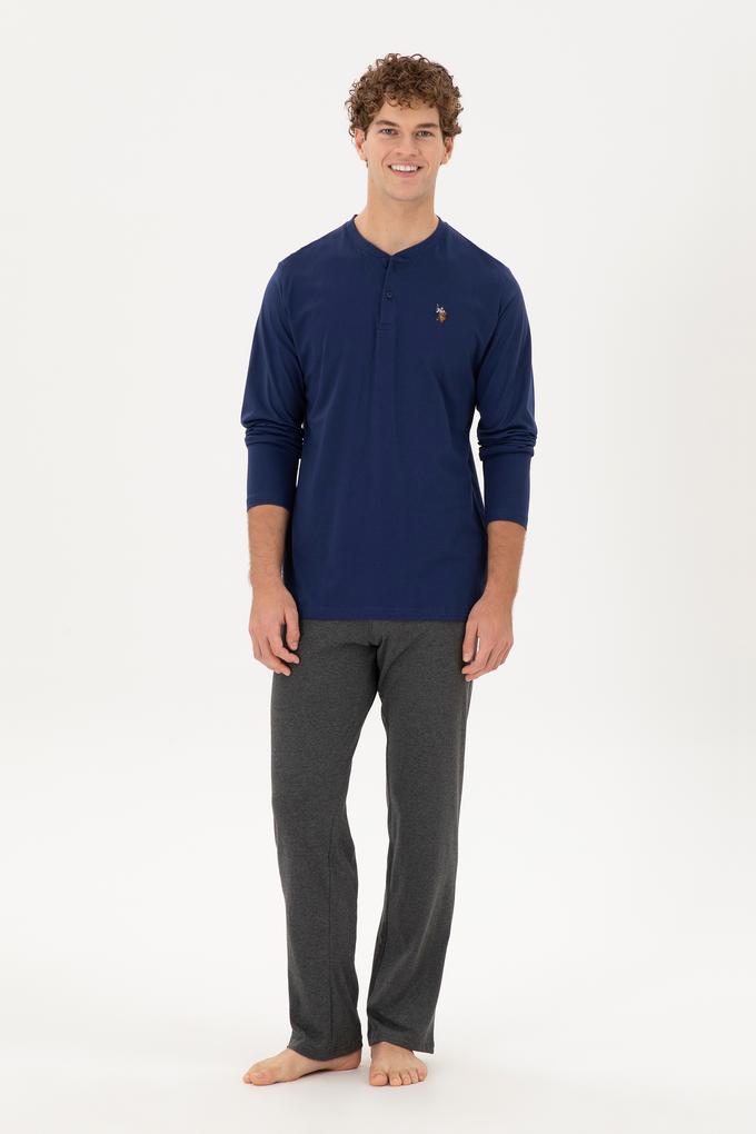 Erkek Lacivert Pijama Takımı
