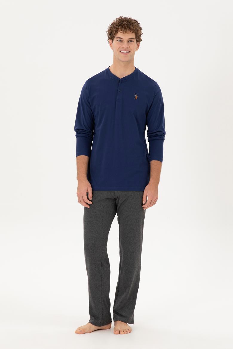 Erkek Lacivert Pijama Takımı