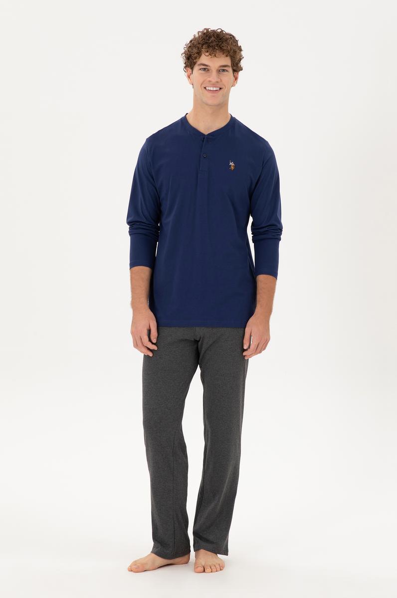 Erkek Lacivert Pijama Takımı