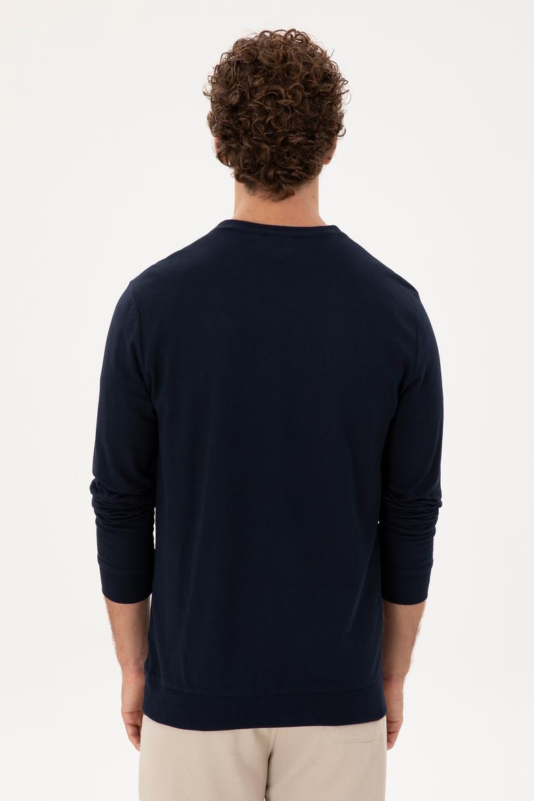 Erkek Lacivert Sweatshirt - 50290582028