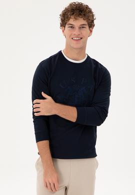 Erkek Lacivert Sweatshirt - 50290582028