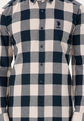 Erkek Lacivert Uzun Kollu Gömlek - 50296085006