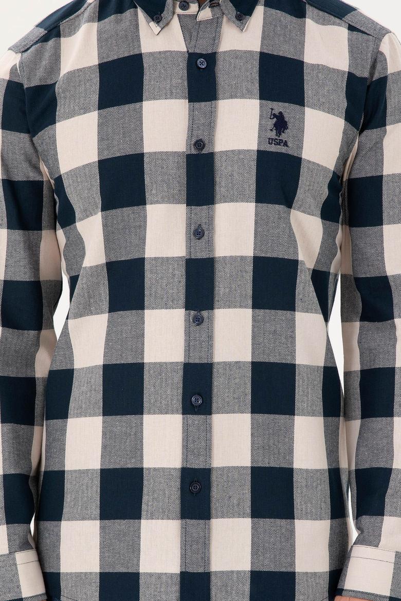 Erkek Lacivert Uzun Kollu Gömlek - 50296085006