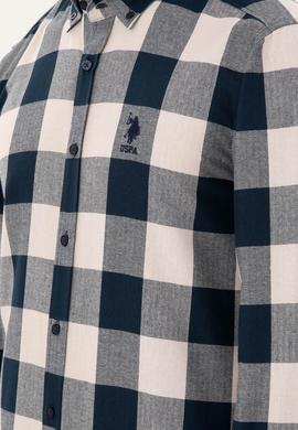 Erkek Lacivert Uzun Kollu Gömlek - 50296085006