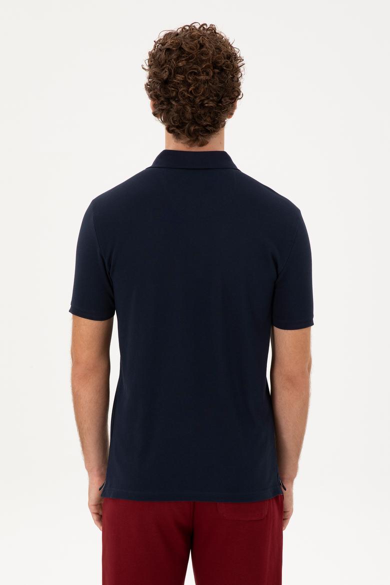 Erkek Lacivert Basic Tişört - 50297456028