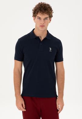 Erkek Lacivert Basic Tişört - 50297456028