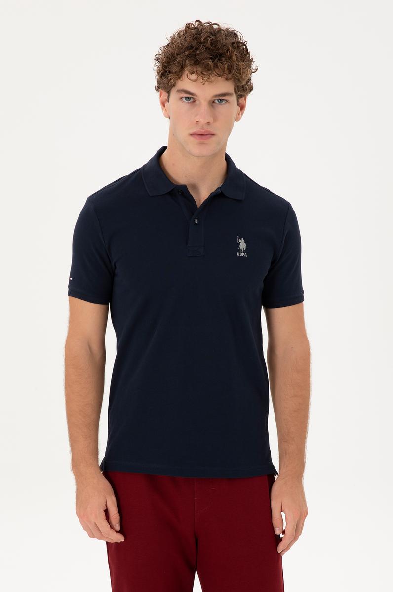 Erkek Lacivert Basic Tişört