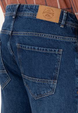 Erkek Mavi Straight Fit Jean Pantolon - 50296893048
