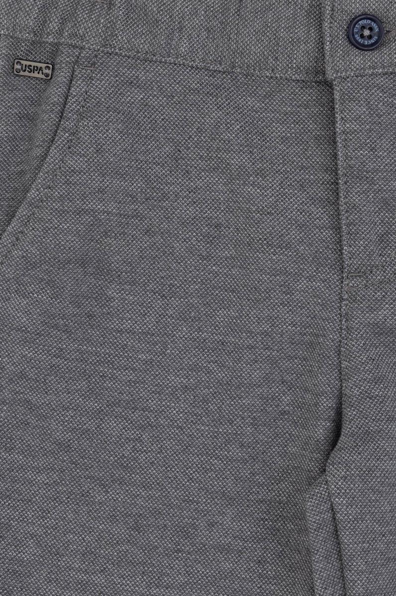 Erkek Çocuk Açık Gri Kanvas Pantolon