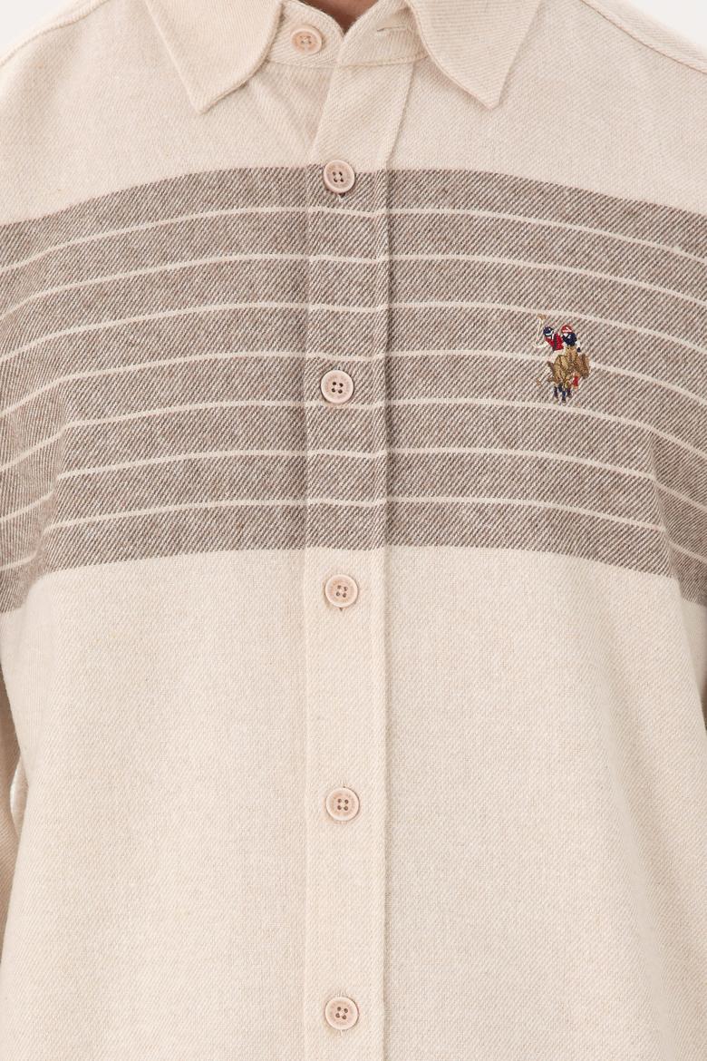 Erkek Taş Uzun Kollu Gömlek - 50291248014