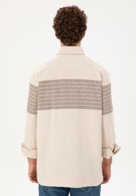 Erkek Taş Uzun Kollu Gömlek - 50291248014