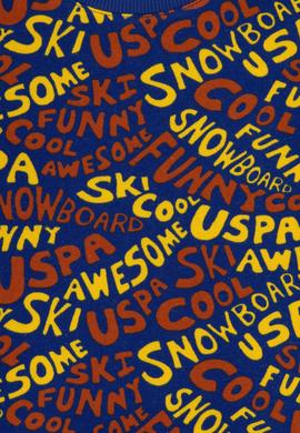 Erkek Çocuk İndigo Bisiklet Yaka Sweatshirt - 50293460004