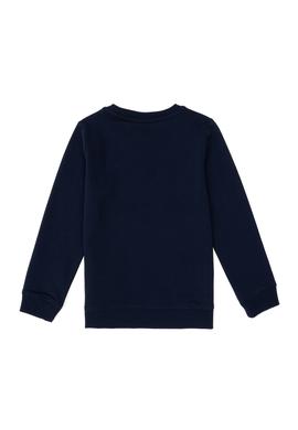 Erkek Çocuk Lacivert Bisiklet Yaka Sweatshirt - 50293534016