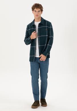 Erkek Mavi Slim Fit Jean Pantolon - 50296847009