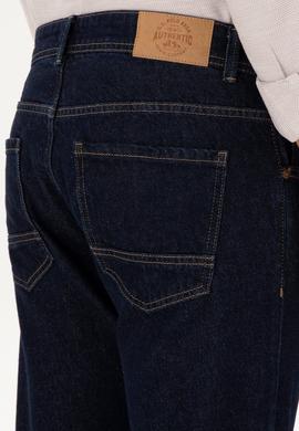 Erkek Lacivert Straight Fit Jean Pantolon - 50296869020