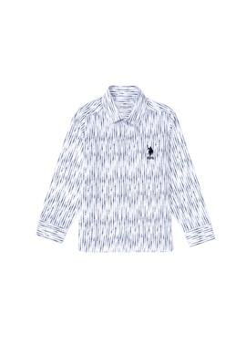 Erkek Çocuk Beyaz Uzun Kollu Gömlek - 50297404003