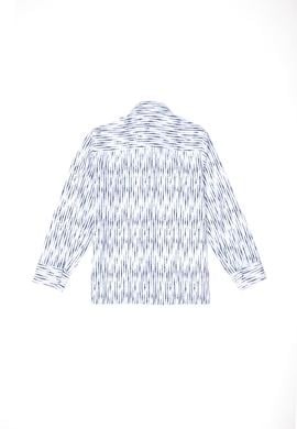 Erkek Çocuk Beyaz Uzun Kollu Gömlek - 50297404003