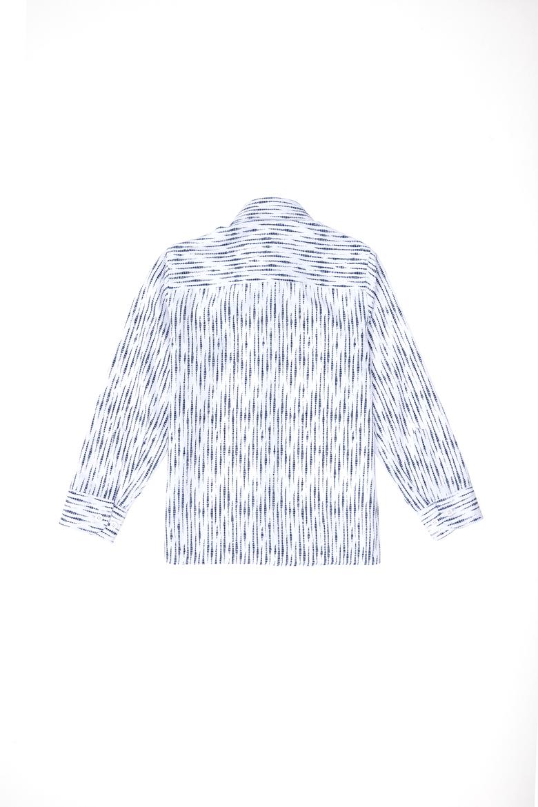 Erkek Çocuk Beyaz Uzun Kollu Gömlek - 50297404003