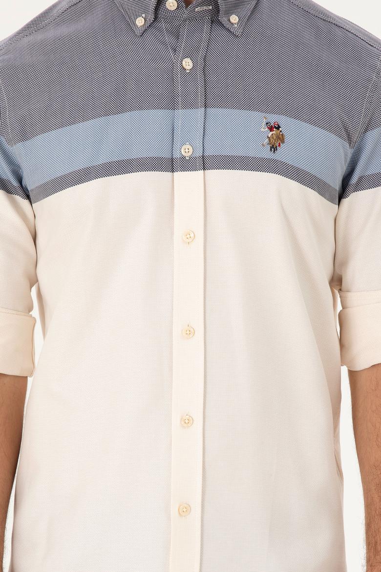 Erkek Lacivert Uzun Kollu Gömlek - 50291253006