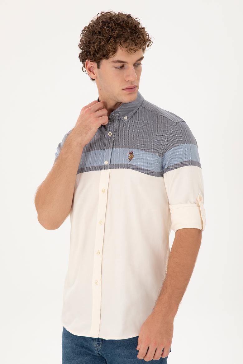 Erkek Lacivert Uzun Kollu Gömlek - 50291253006