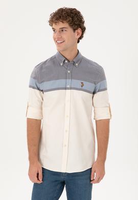 Erkek Lacivert Uzun Kollu Gömlek - 50291253006