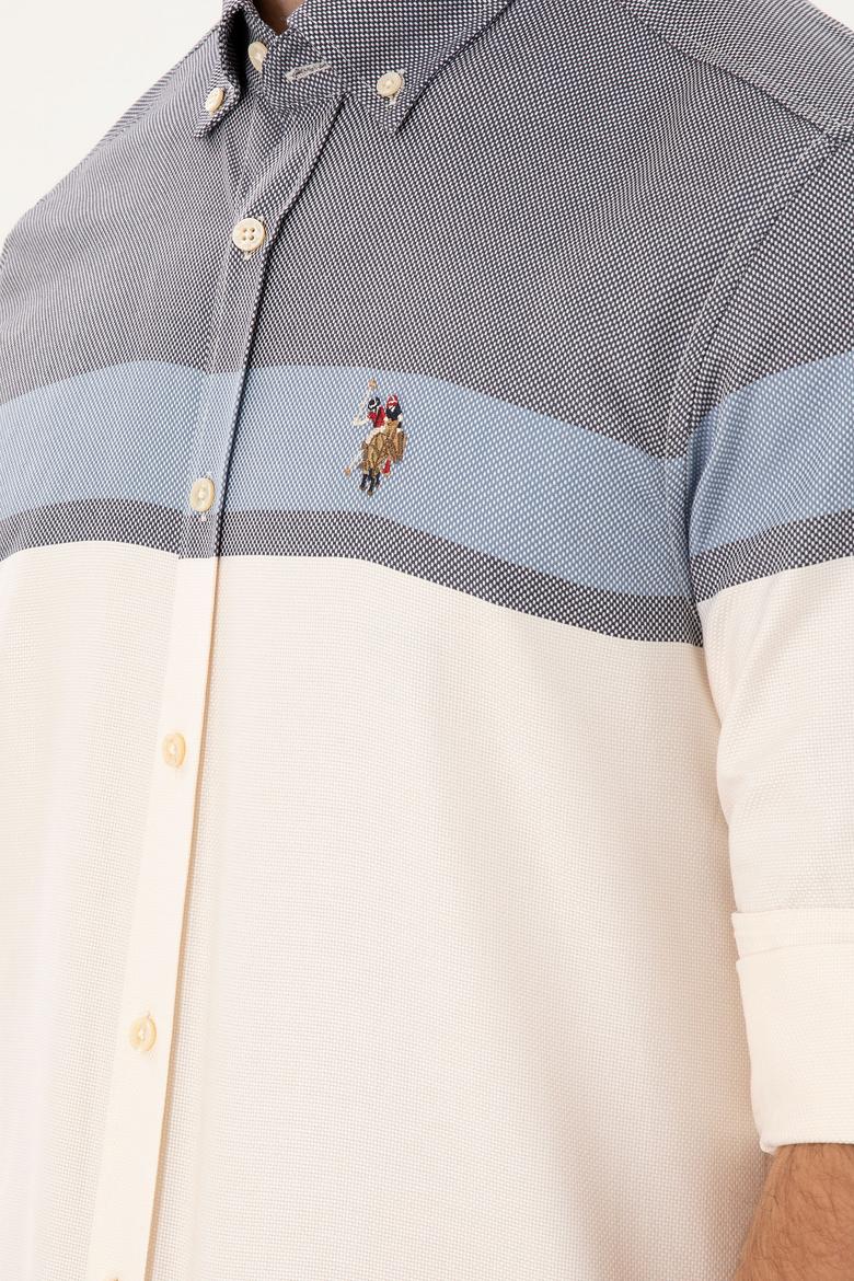 Erkek Lacivert Uzun Kollu Gömlek - 50291253006