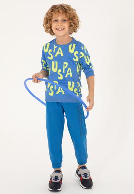 Erkek Çocuk Kobalt Mavi Eşofman Altı - 50293562017