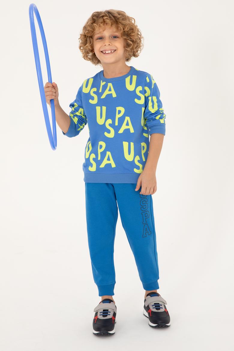 Erkek Çocuk Kobalt Mavi Eşofman Altı