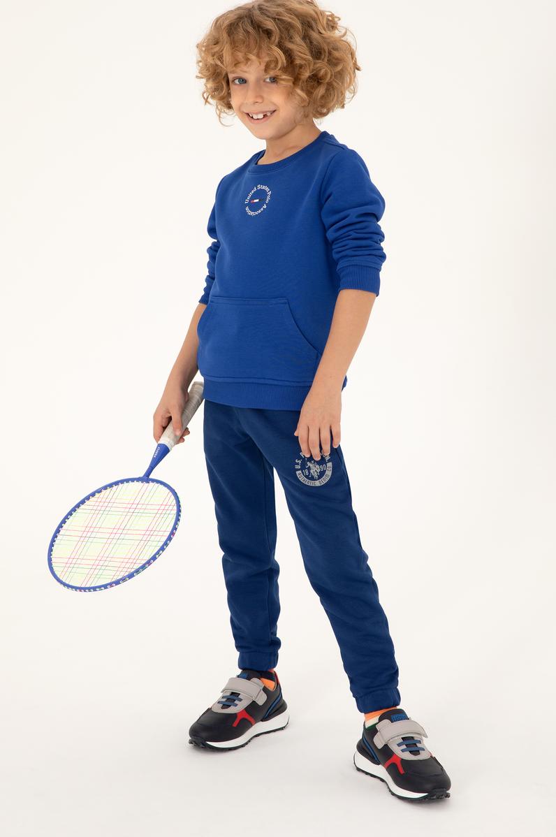 Erkek Çocuk İndigo Eşofman Altı