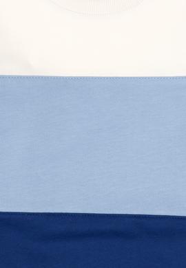 Erkek Çocuk İndigo Bisklet Yaka Sweatshirt - 50293549019